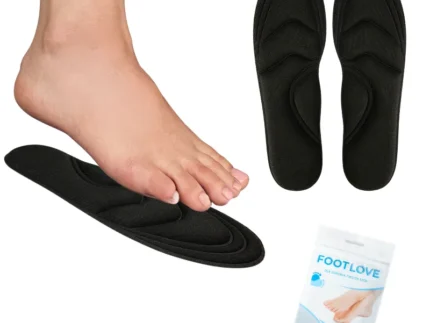 N95C-S Wkładki piankowe 4D czarne S(35-40)